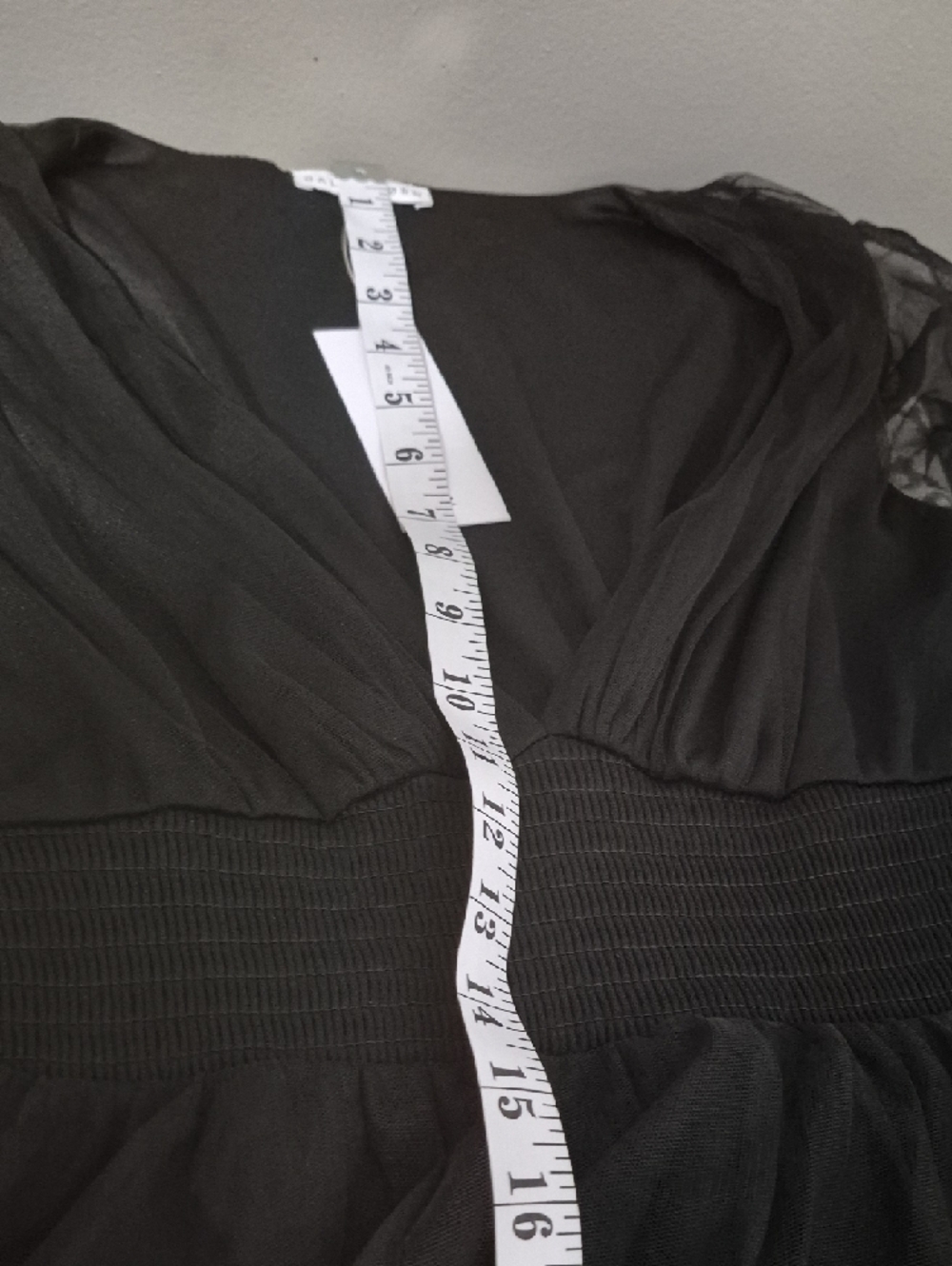 Baltic Born Layla Tulle Black Sheer-Mesh Long Sleeve Maxi Dress - Picture 14 of 15